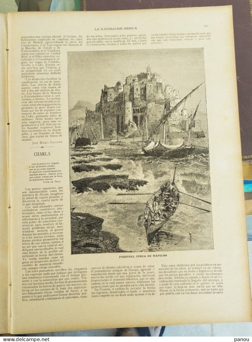 LA ILUSTRACION IBERICA 778 / 27-11-1897 NAPOLI NAPOLES - Ohne Zuordnung