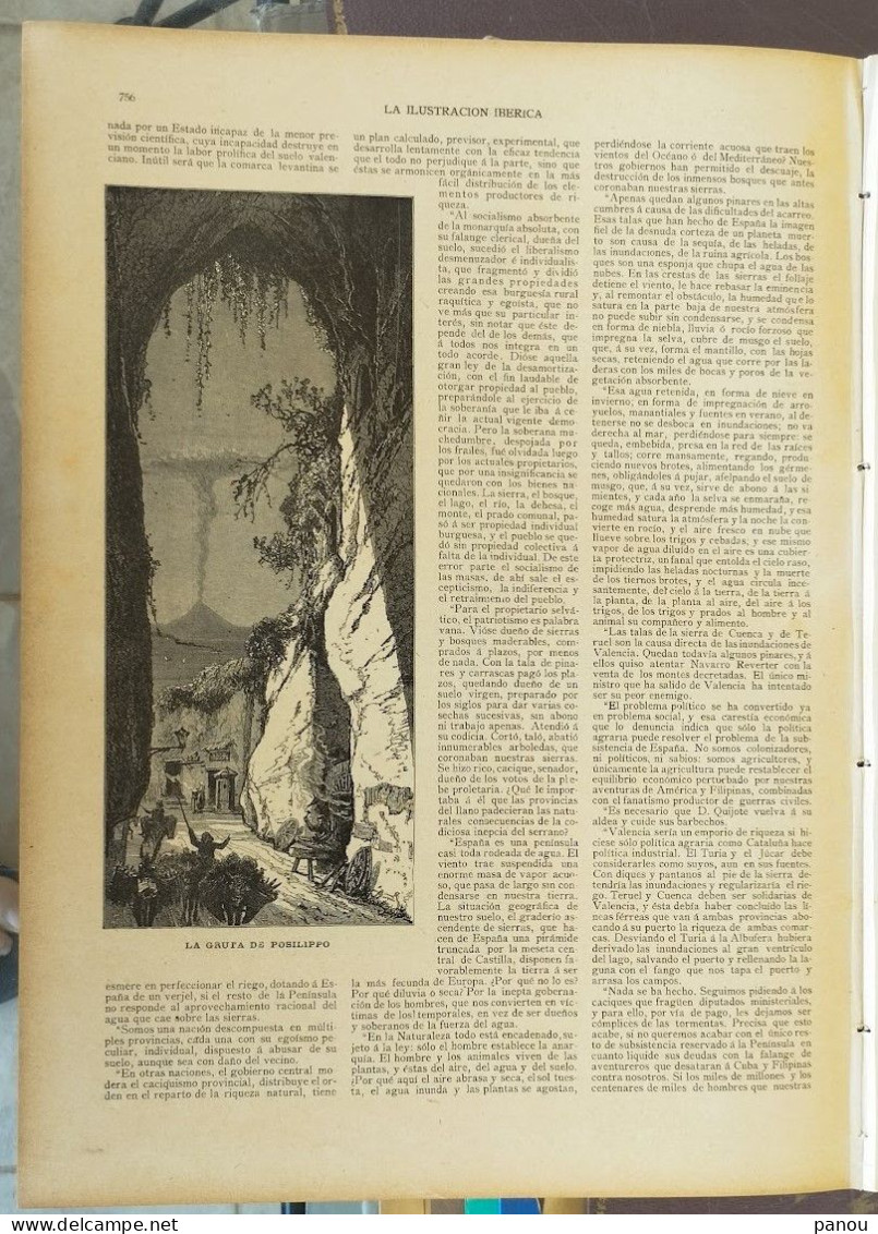 LA ILUSTRACION IBERICA 778 / 27-11-1897 NAPOLI NAPOLES - Sin Clasificación