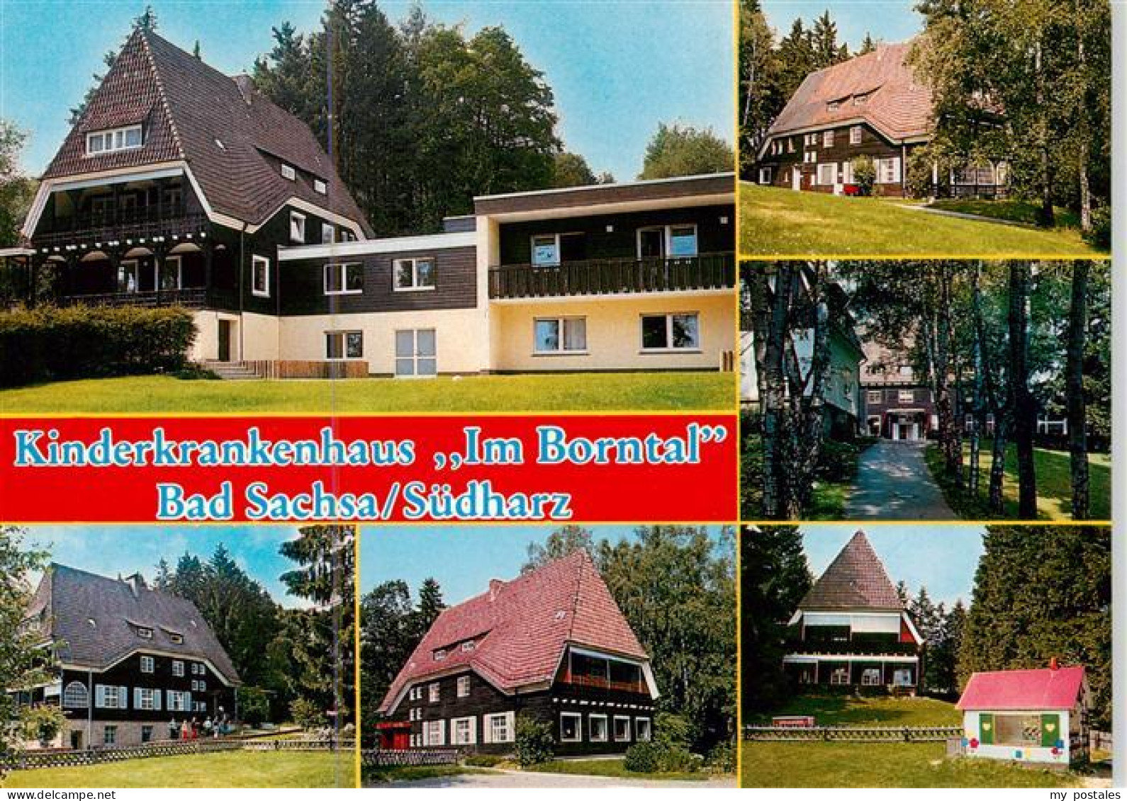 73895119 Bad Sachsa Harz Kinderkrankenhaus Im Borntal Teilansichten Bad Sachsa H - Bad Sachsa