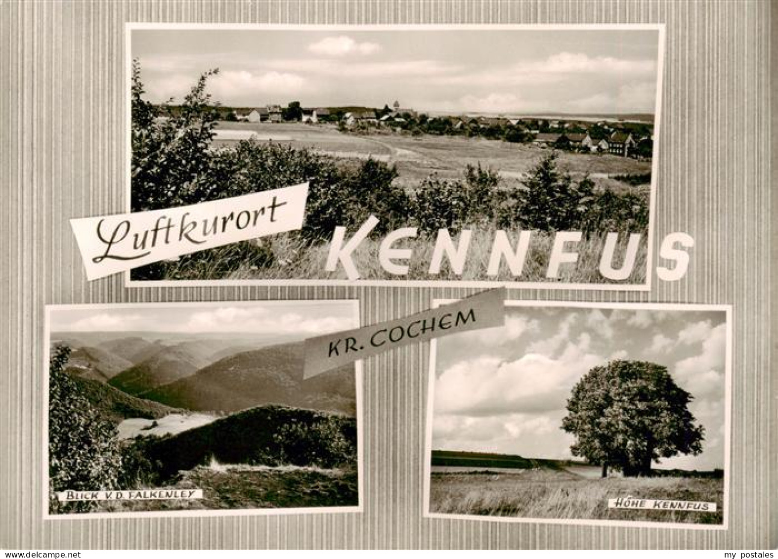 73895033 Kennfus Bad Bertrich Panorama Luftkurort Blick V.d. Falkenley Hohe Kenn - Bad Bertrich