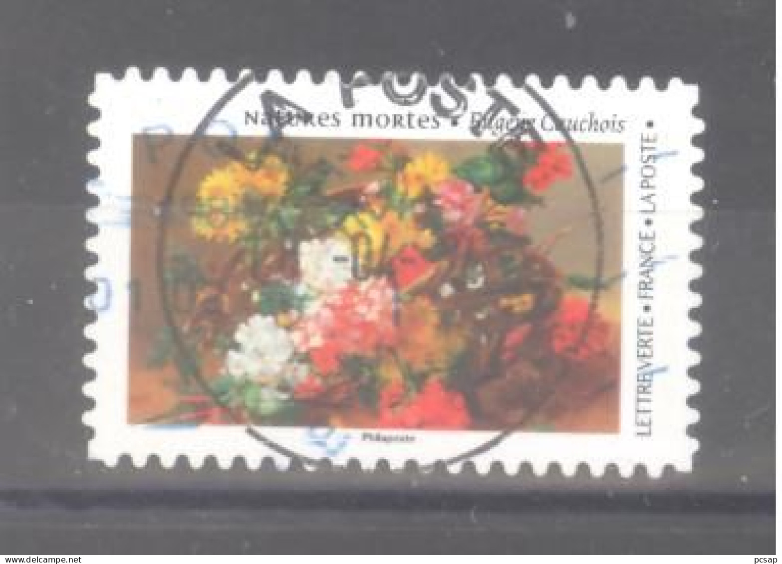 France Autoadhésif Oblitéré N°2333 (Natures Mortes : Eugène Cauchois) (cachet Rond) - Used Stamps