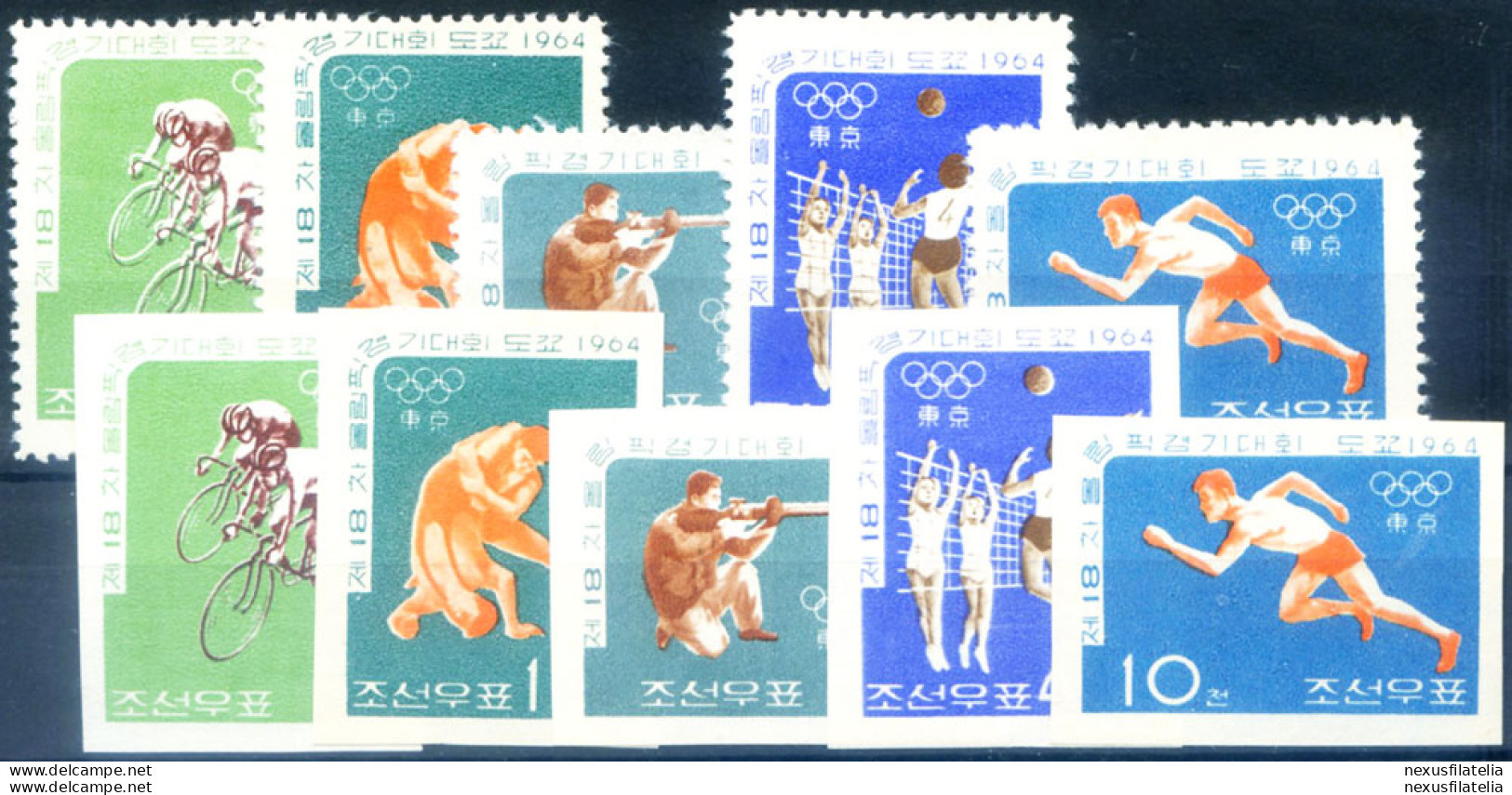 Sport. Olimpiadi Tokyo 1965. - Corée Du Nord