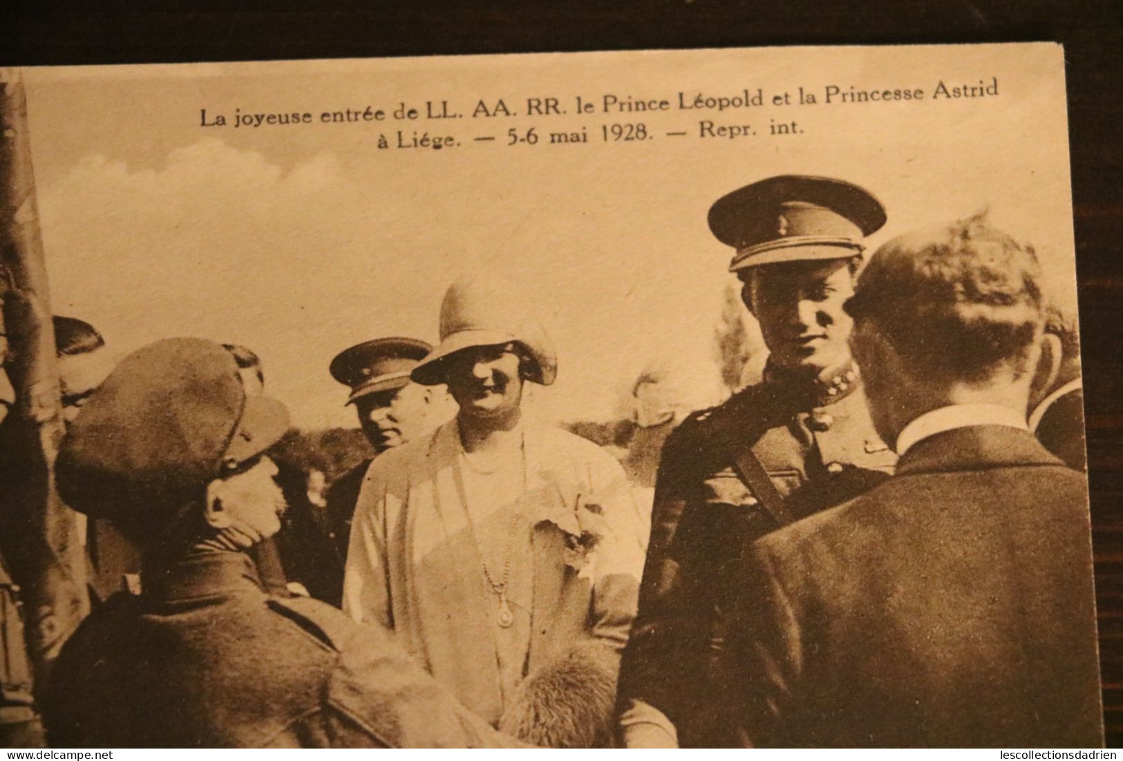 Lot de 9 cartes postales joyeuse entrée de Léopold III (prince) et Astrid à Liège le 5-6 mai 1928  - Luik