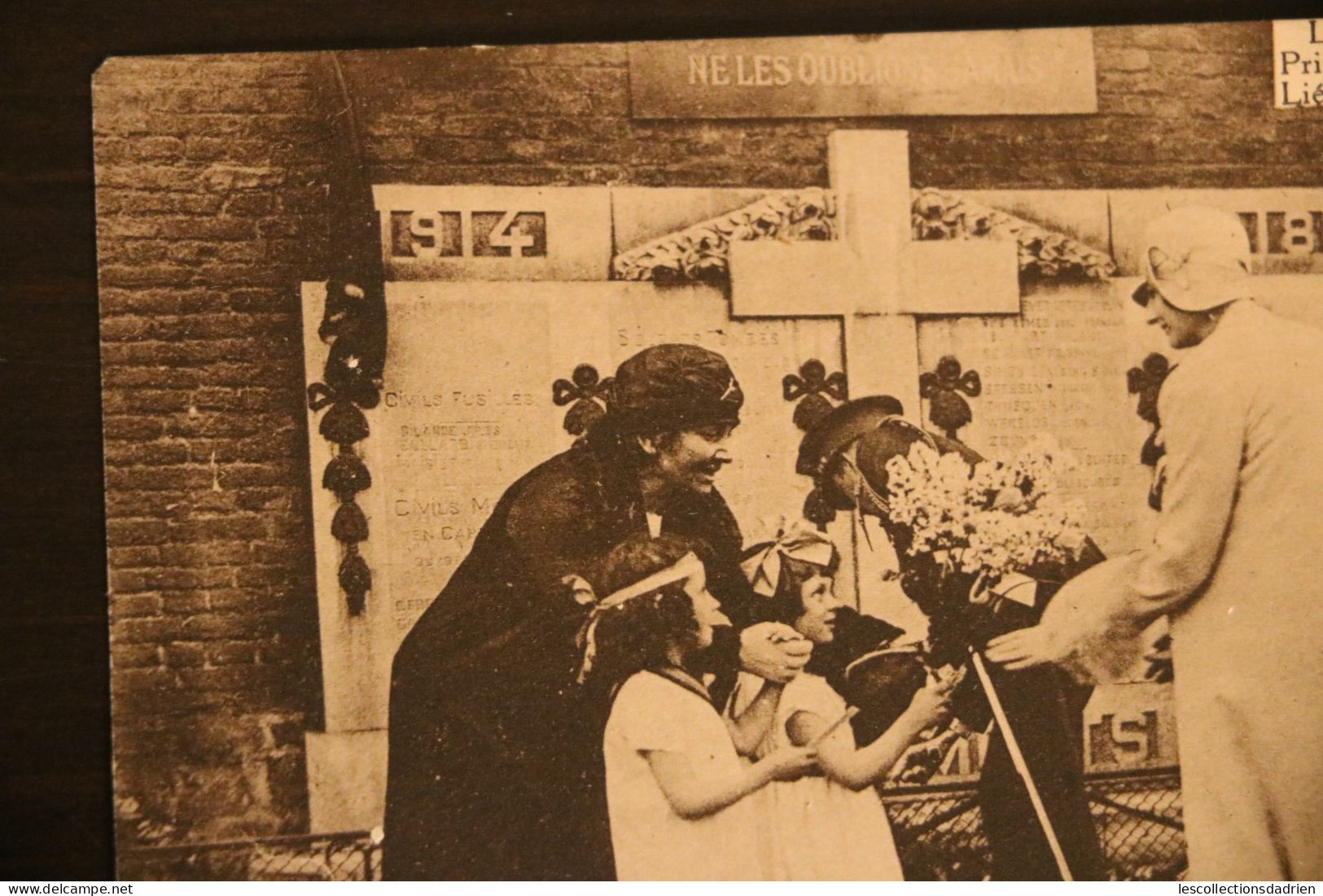 Lot de 9 cartes postales joyeuse entrée de Léopold III (prince) et Astrid à Liège le 5-6 mai 1928  - Luik