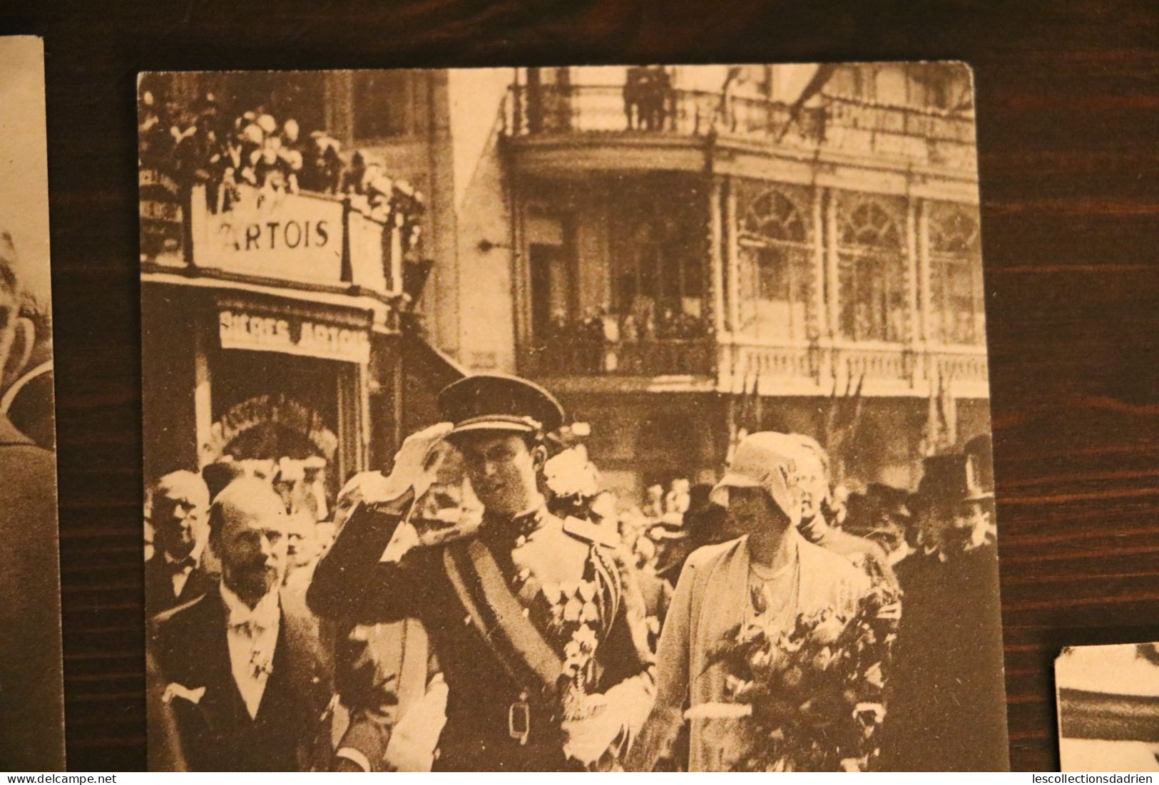 Lot de 9 cartes postales joyeuse entrée de Léopold III (prince) et Astrid à Liège le 5-6 mai 1928  - Luik