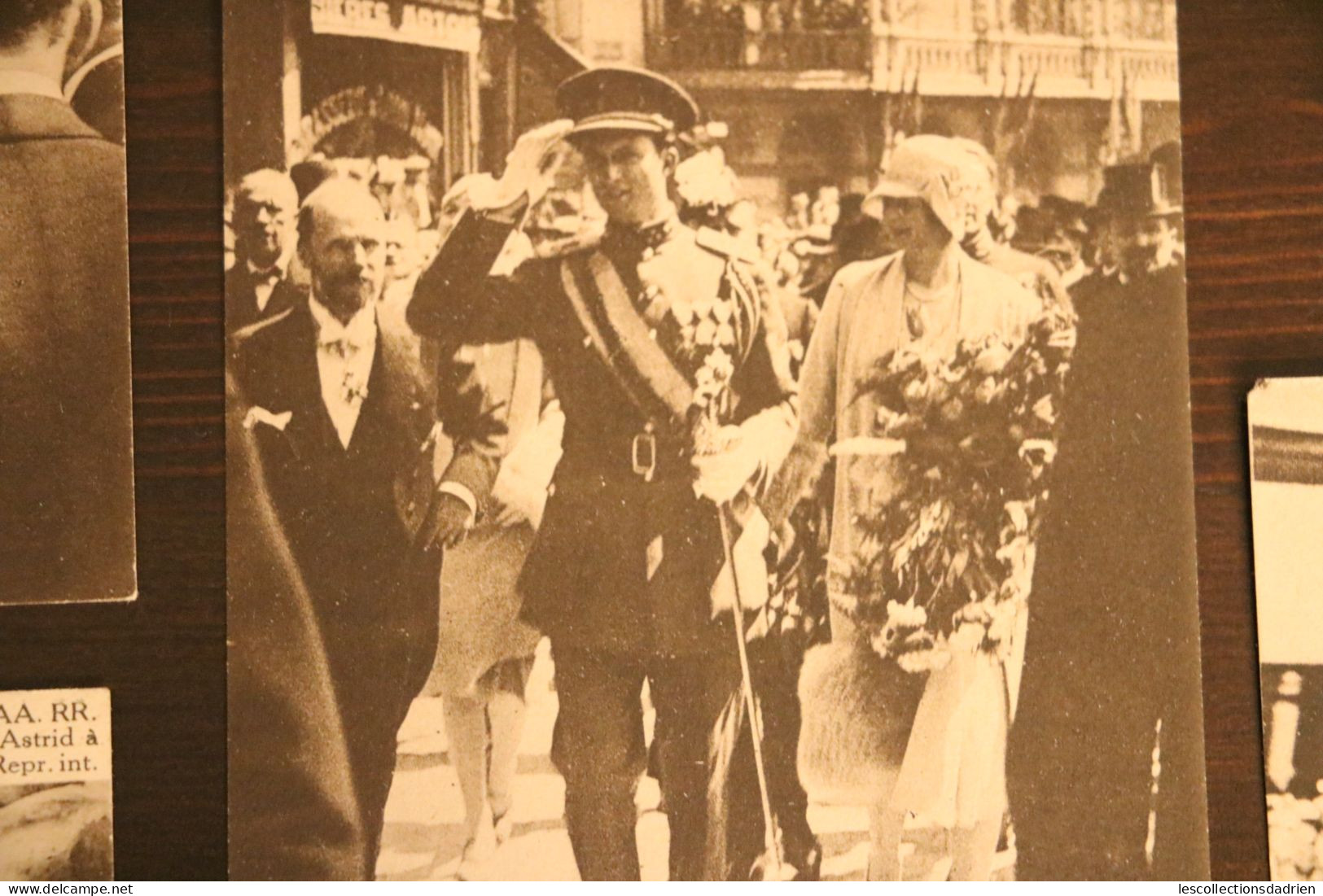 Lot de 9 cartes postales joyeuse entrée de Léopold III (prince) et Astrid à Liège le 5-6 mai 1928  - Luik