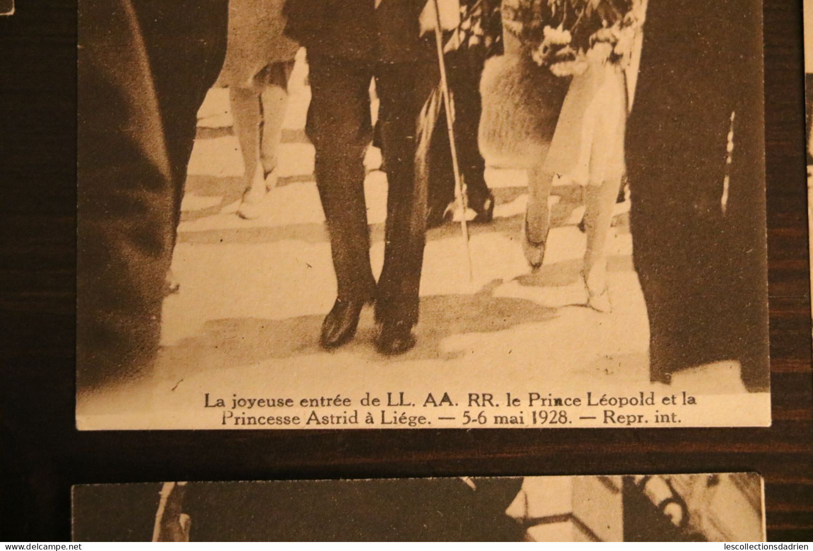 Lot de 9 cartes postales joyeuse entrée de Léopold III (prince) et Astrid à Liège le 5-6 mai 1928  - Luik
