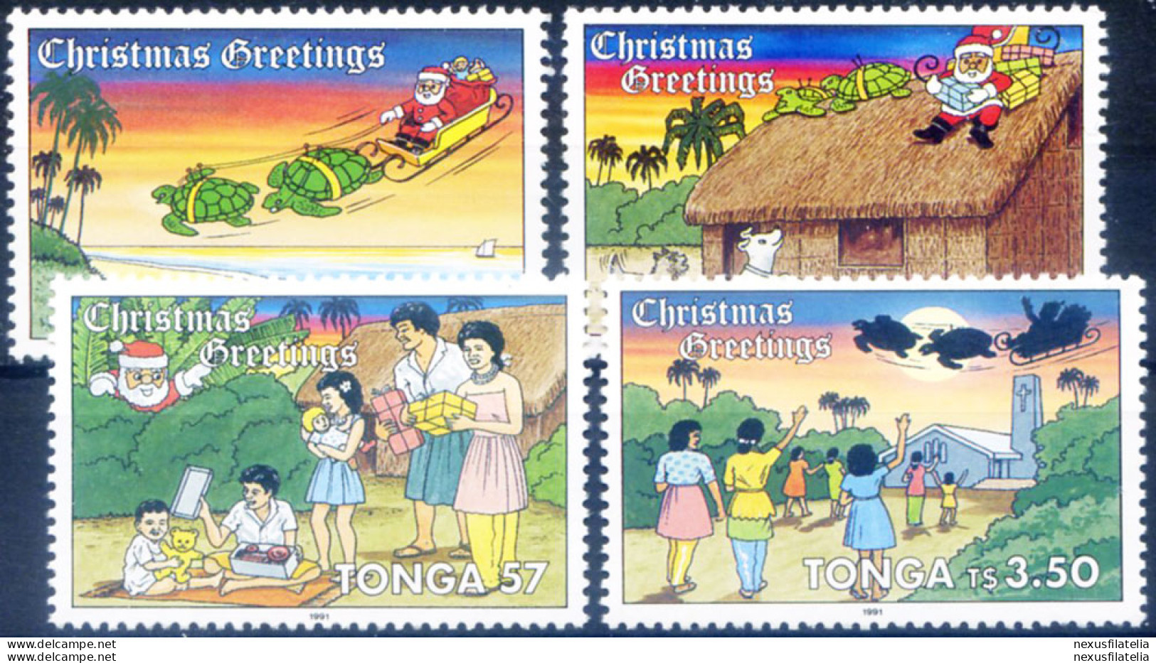Natale 1991. - Tonga (1970-...)