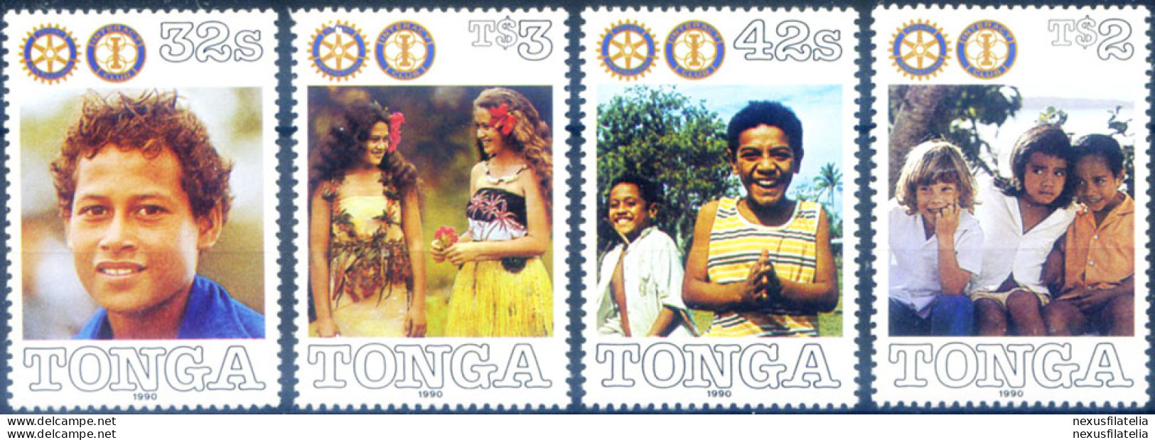 Rotary 1990. - Tonga (1970-...)