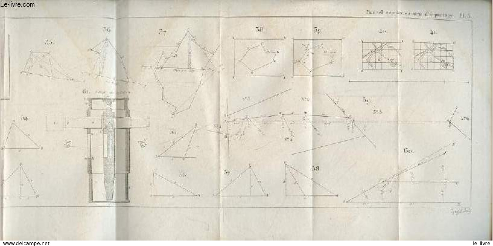 Nouveau Manuel Complet D'Arpentage Ou Instruction élémentaire Sur Cet Art Et Celui De Lever Les Plans. - M.Lacroix - 0 - Scienza