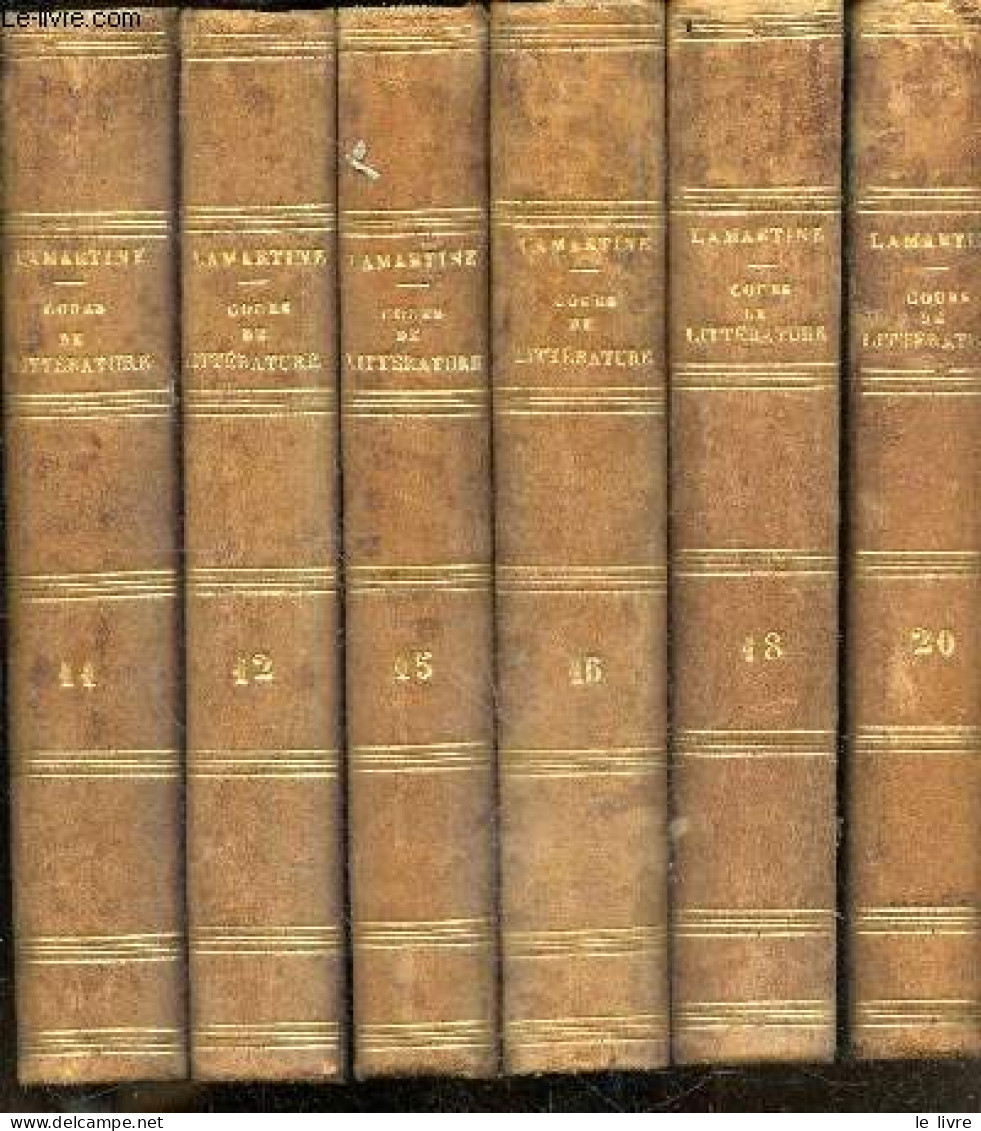 Cours Familier De Litterature - Lamartine - Un Entretien Par Mois - Lot De 14 Volumes : Tome 1 + 2 + 3 + 4 + 5 + 6 + 9 + - Valérian