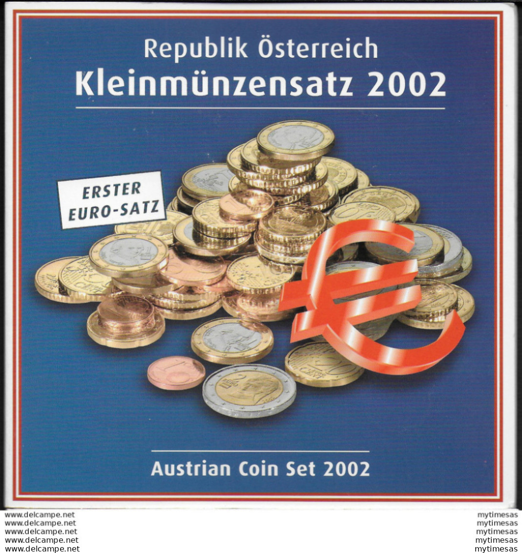 2002 Austria Divisionale 8 Monete FDC - Autriche