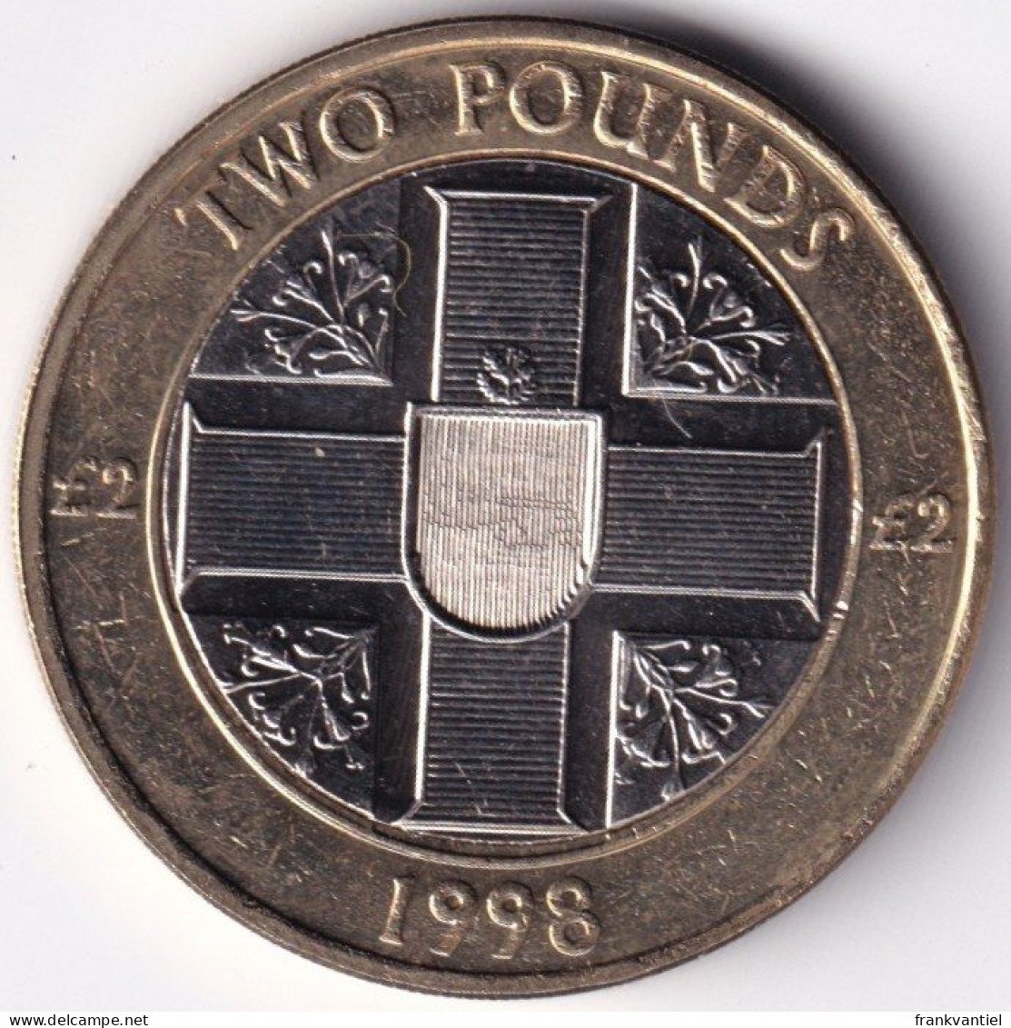 Guernsey KM-83 2 Pounds 1998 - Guernsey