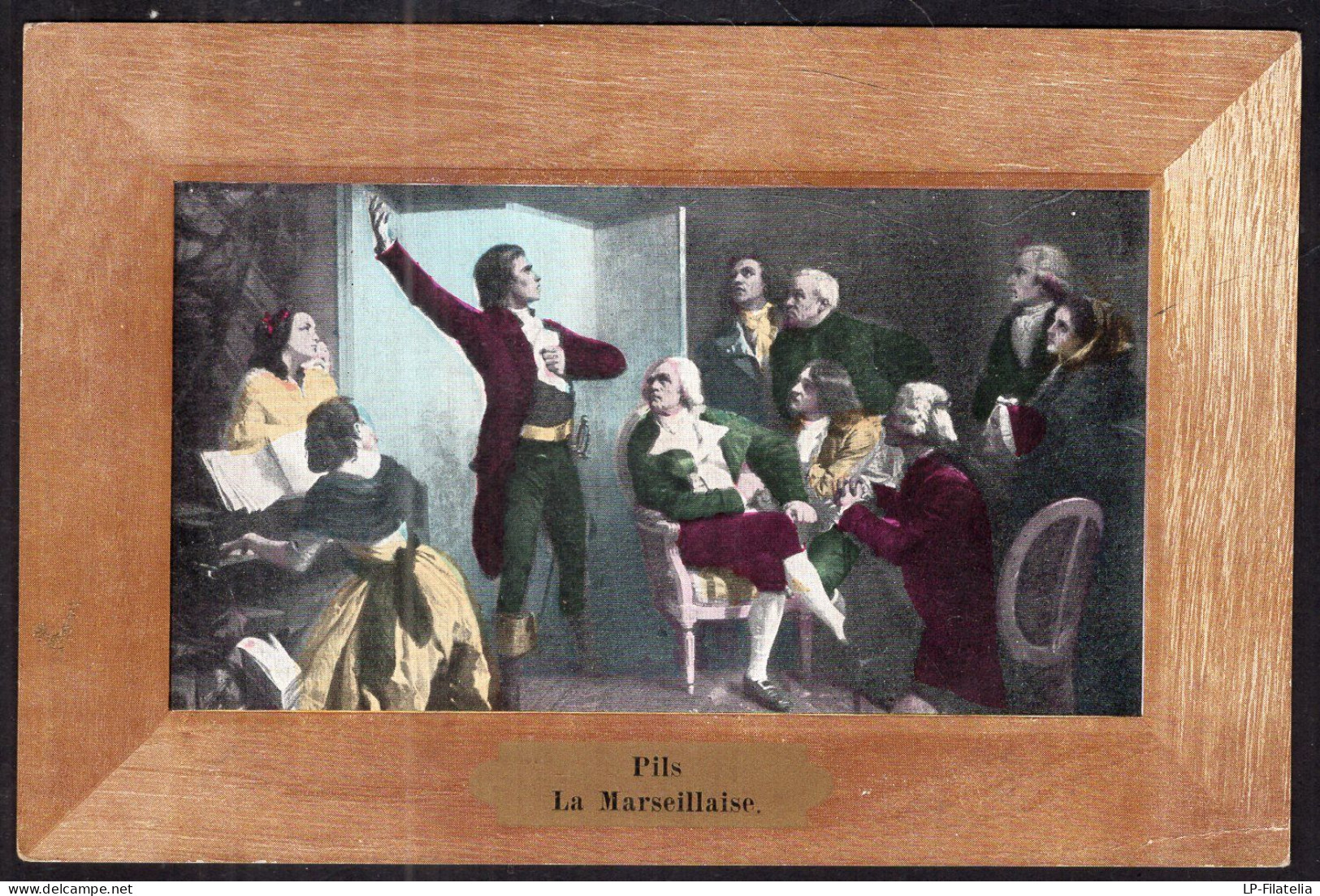 France - 1907 - Art - Painting - Pils - Rouget De Lisle Chantant La Marseillaise - Malerei & Gemälde