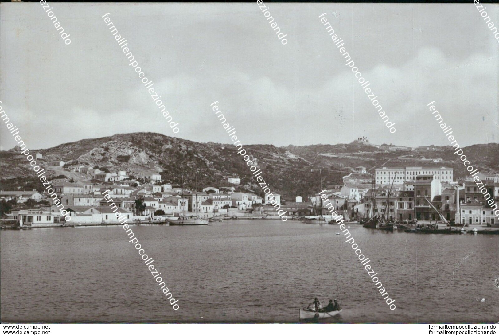 Al672 Cartolina La Maddalena Panorama Dal Mare Provincia Di Sassari - Autres & Non Classés