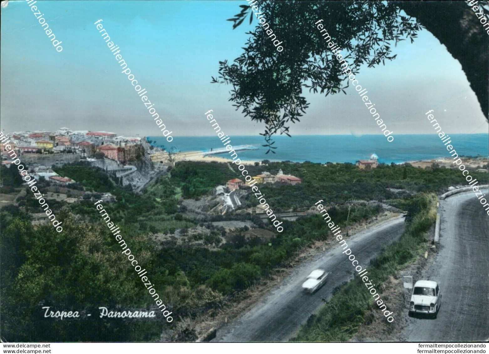 Bn79 Cartolina Tropea Panorama Provincia Di Vibo Valentia - Vibo Valentia