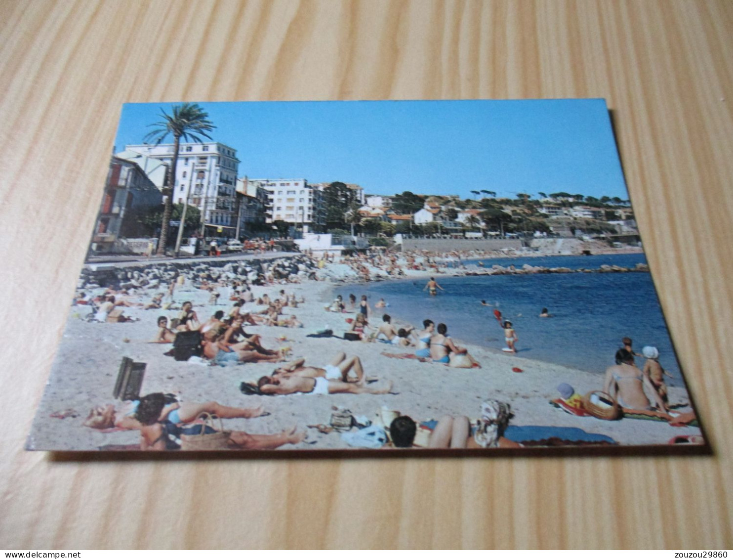 Toulon (83).La Plage Du Mourillon - Carte Animée. - Toulon