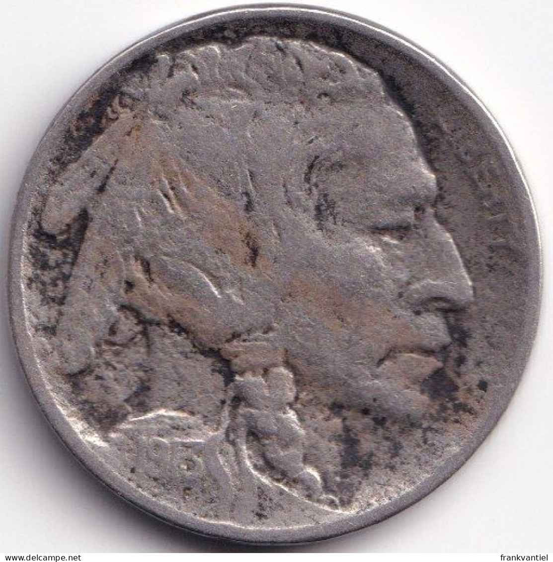 USA KM-134 5 Cents 1913 - 1913-1938: Buffalo