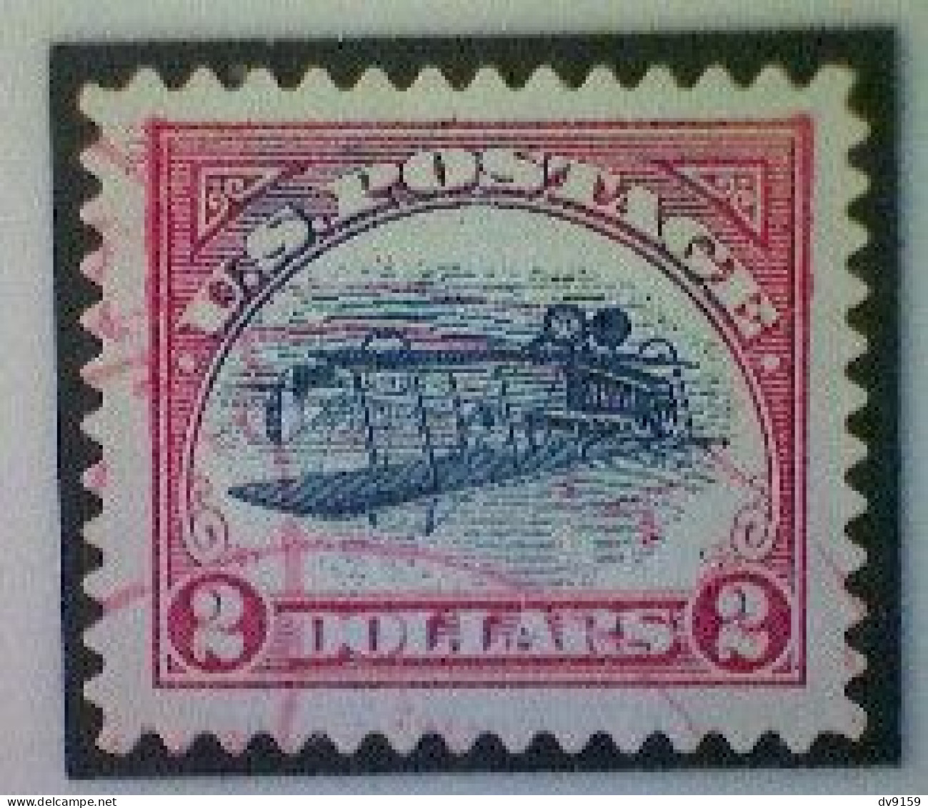 United States, Scott #4806a, Used(o), 2013, Inverted Jenny, Single, $2, Blue, Black, And Red - Gebruikt