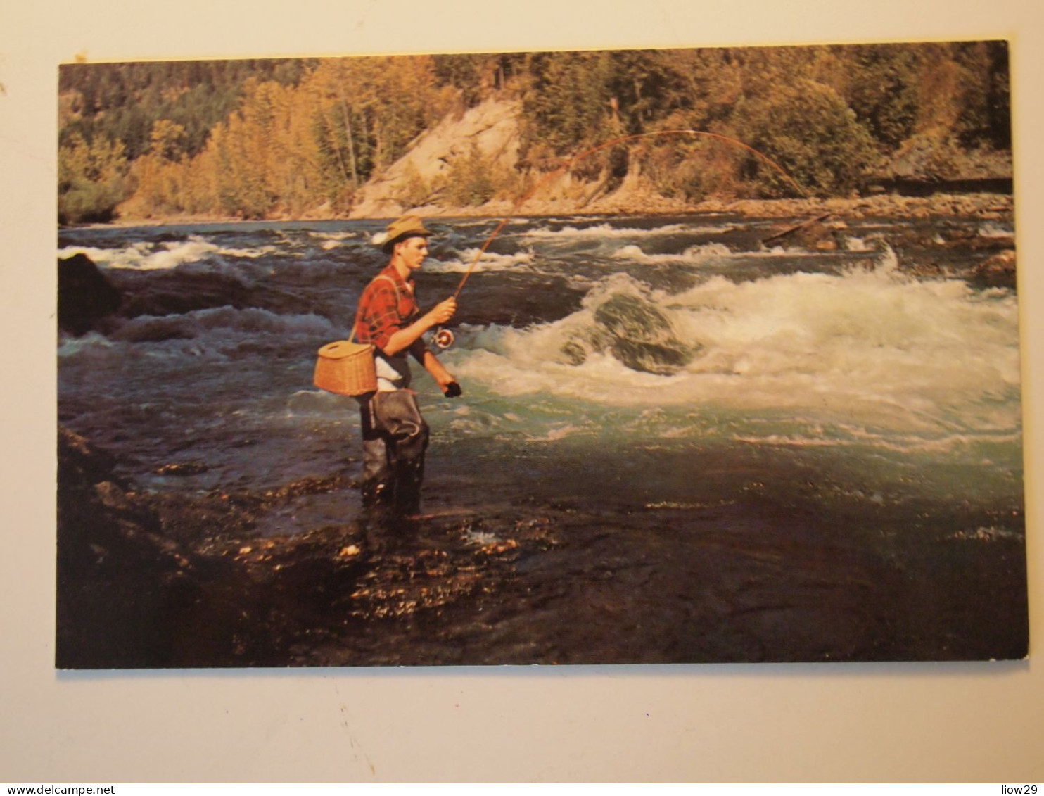 CPA Canada Fishing The River 1966 - Ohne Zuordnung