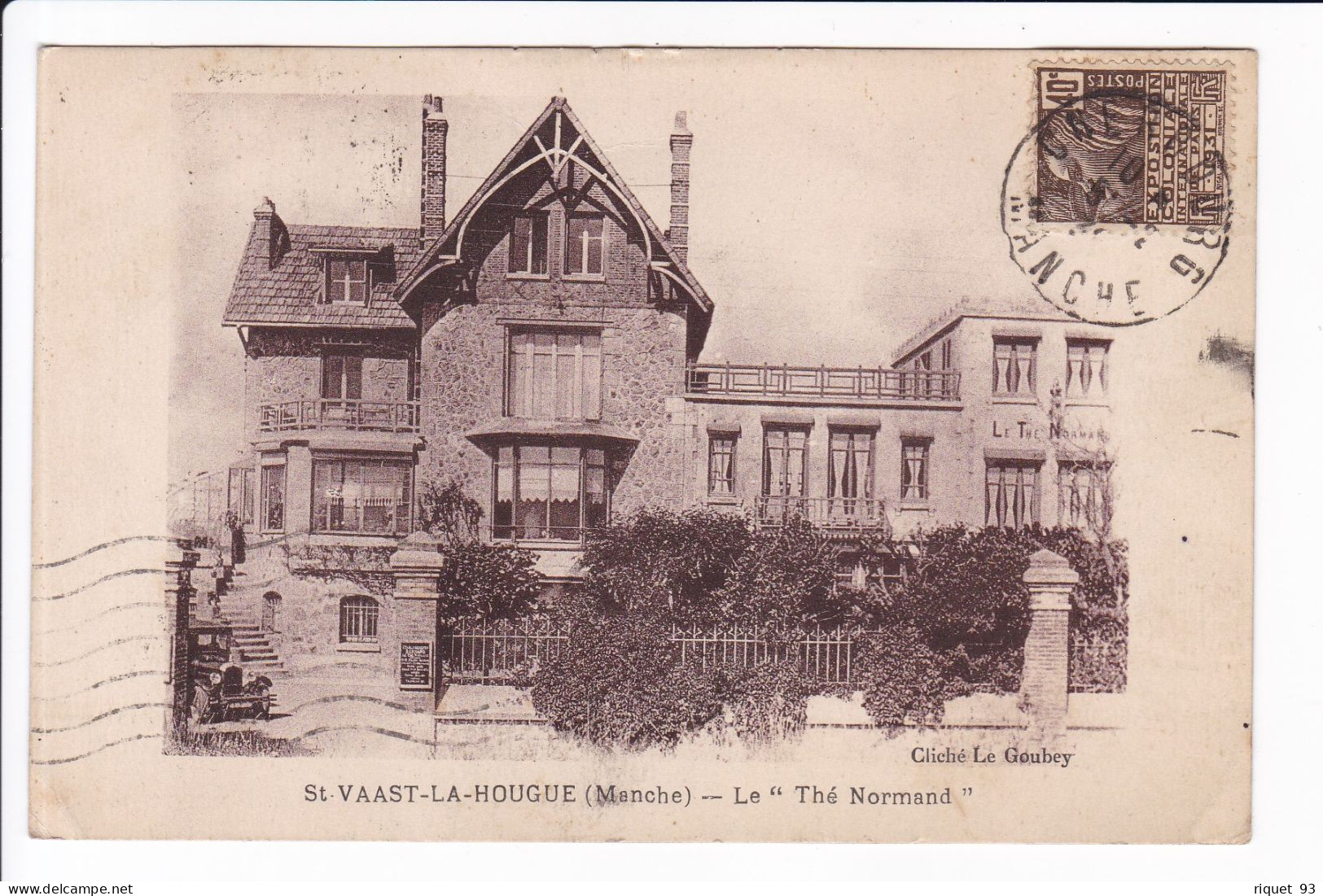 St-VAAST-LA-HOUGUE - Le "Thé Normand" (restaurant) - Saint Vaast La Hougue