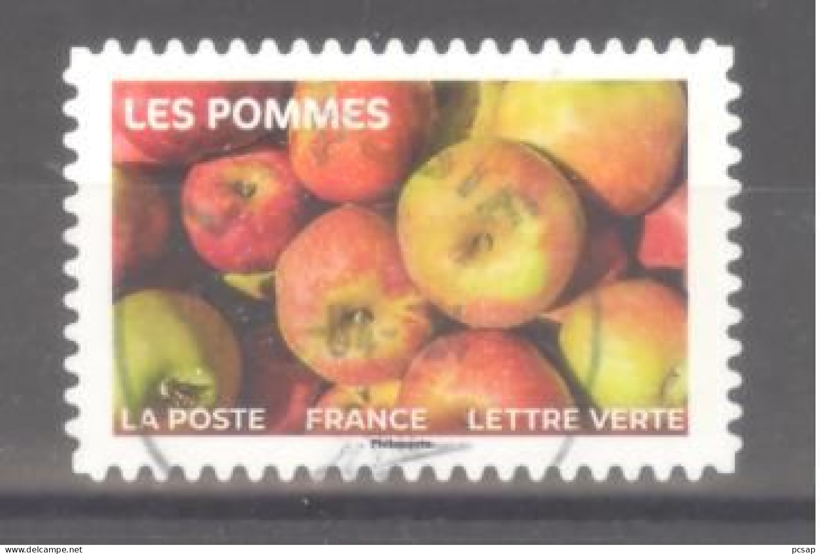 France Autoadhésif Oblitéré N°2298 (Fruits à Savourer : Les Pommes) (cachet Rond) - Used Stamps