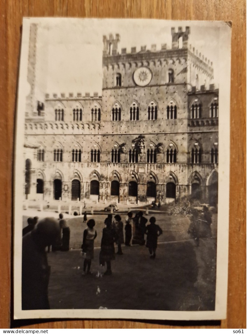 19301. Fotografia D'epoca Siena 1966 - 10,5x7,5 - Lugares