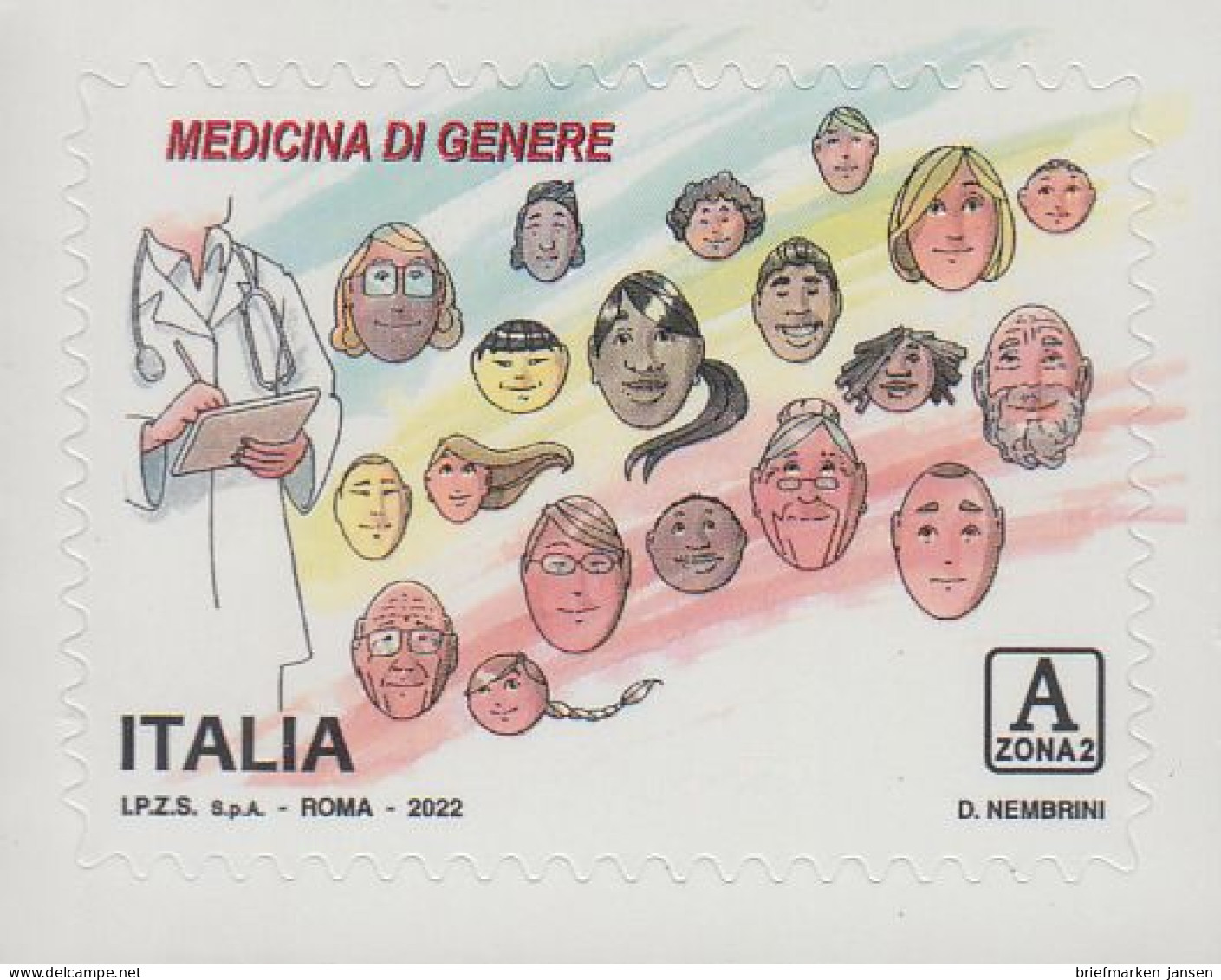 Italien MiNr. 4473 Gendermedizin (A ZONA 2) - Non Classés