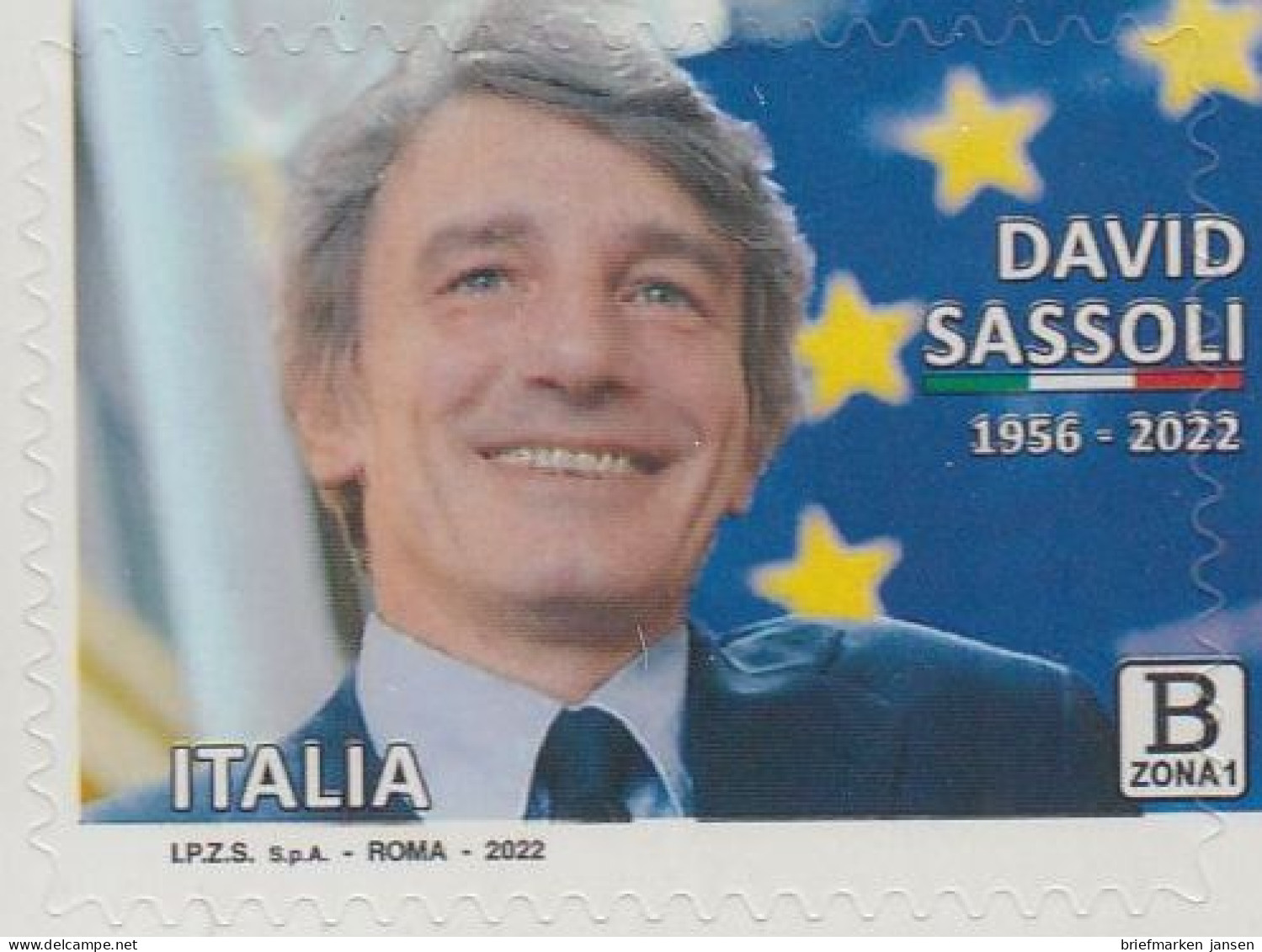 Italien MiNr. 4486 Tod Von David Sassoli, Journalist Und Politiker - Ohne Zuordnung