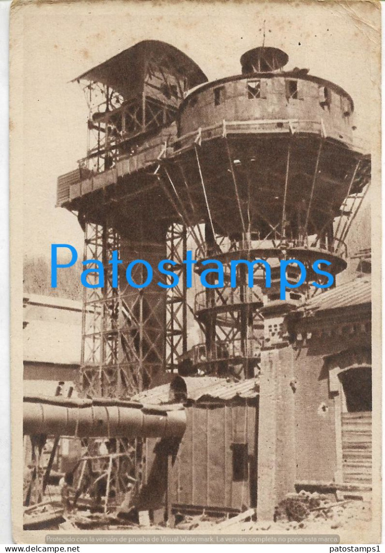 227613 RUSSIA HELP MINERAL CONCENTRATION PLANT BREAK POSTAL POSTCARD - Rusia