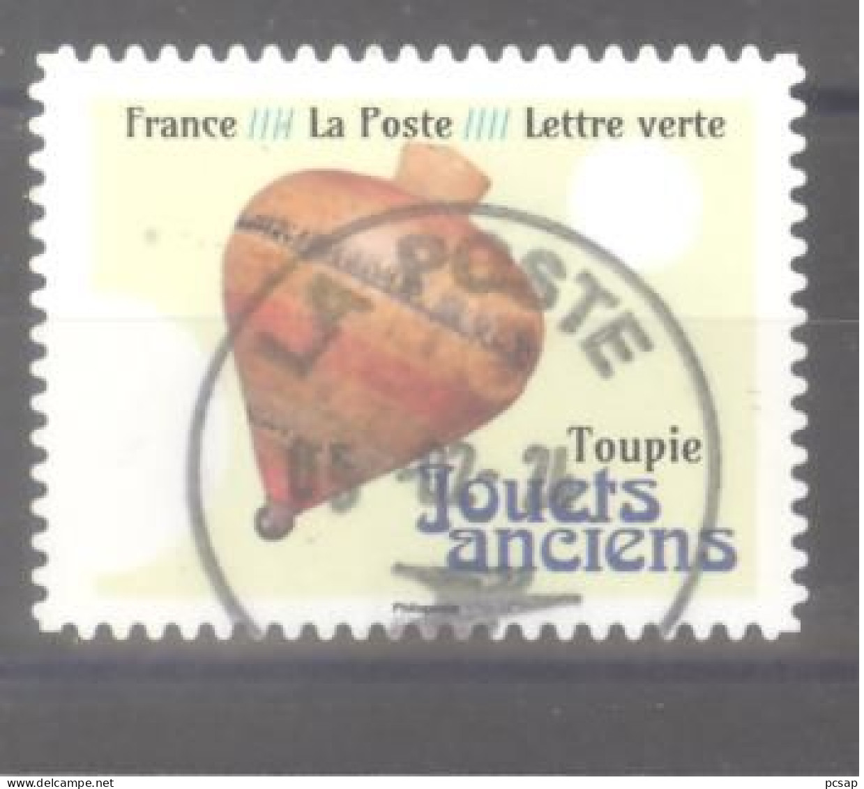 France Autoadhésif Oblitéré N°2373 (Jouets Anciens - Toupie) Cachet Rond) - Gebraucht