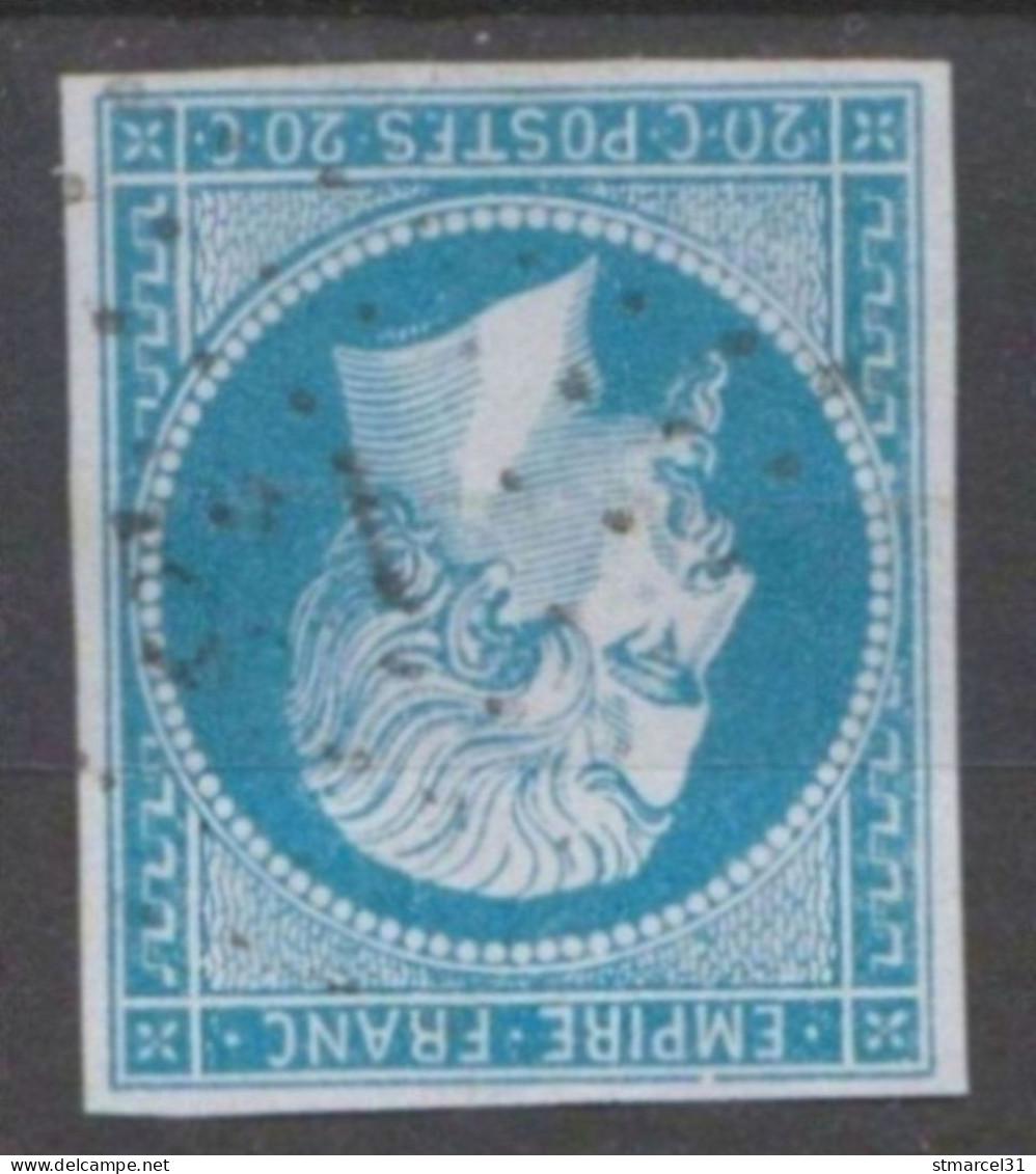 SUPER COMBI LPC 531 Brinon-les-Allemands (85€) Sur POSTFS N°14Ah Case 76 TBE Signé Cote> 160€ - 1853-1860 Napoléon III