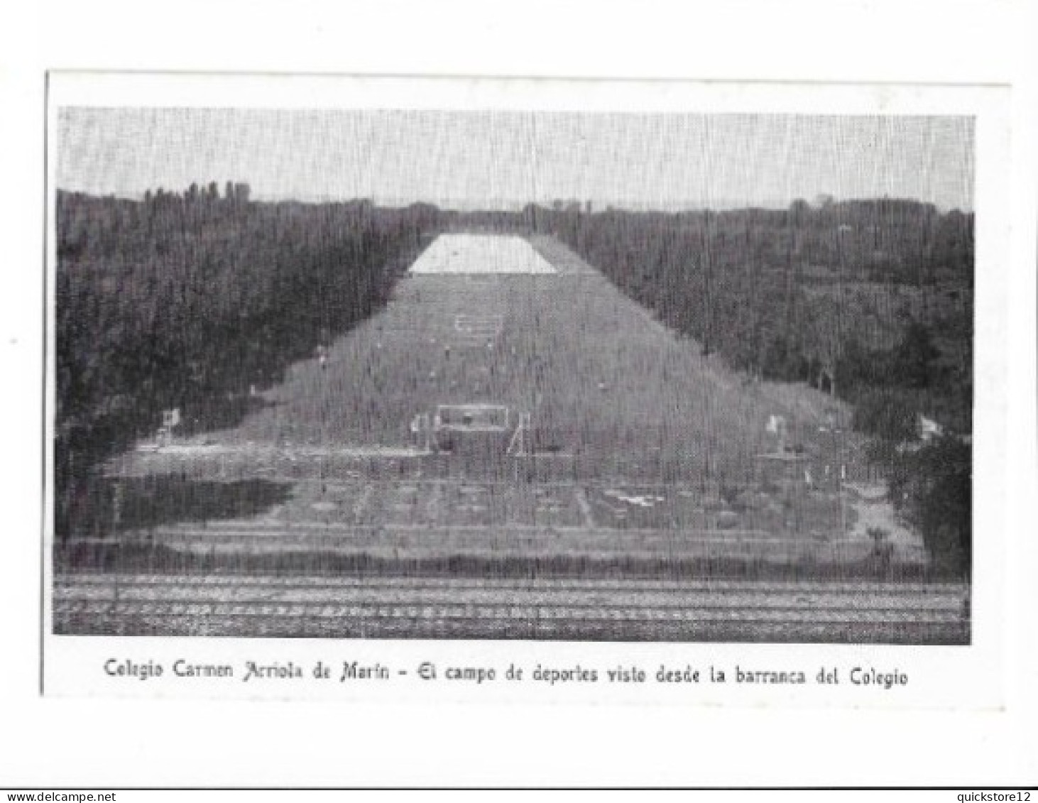 Colegio Carmen Arriola De Marín - El Campo De Deportes Visto Desde La Barranca Del Colegio  - Argentina   6847 - Schools