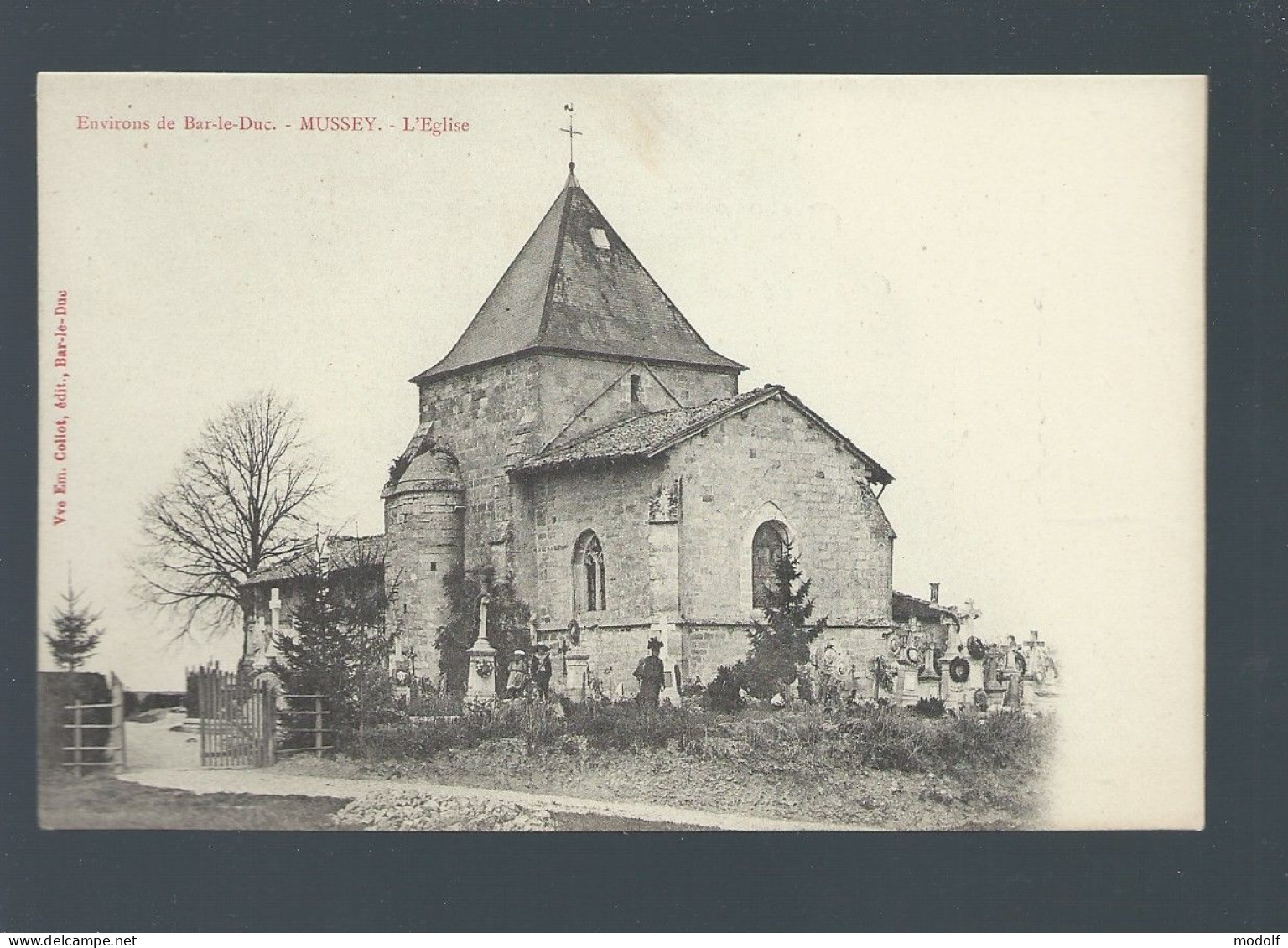 CPA - 55 - Environs De Bar-le-Duc - Mussey - L'Eglise - Non Circulée - Bar Le Duc