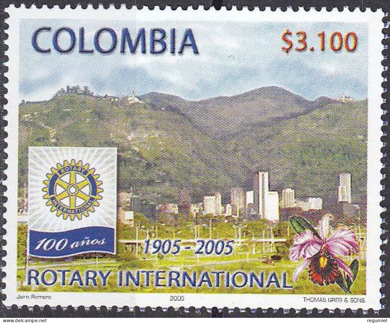 Colombia 1323 ** MNH. 2004 - Colombia