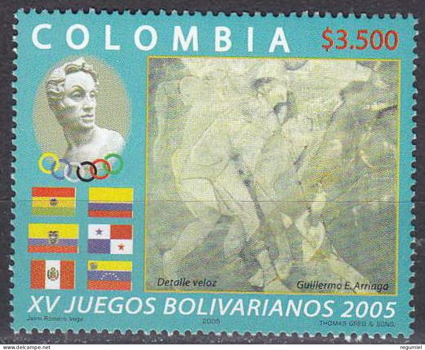 Colombia 1337 ** MNH. 2005 - Colombia