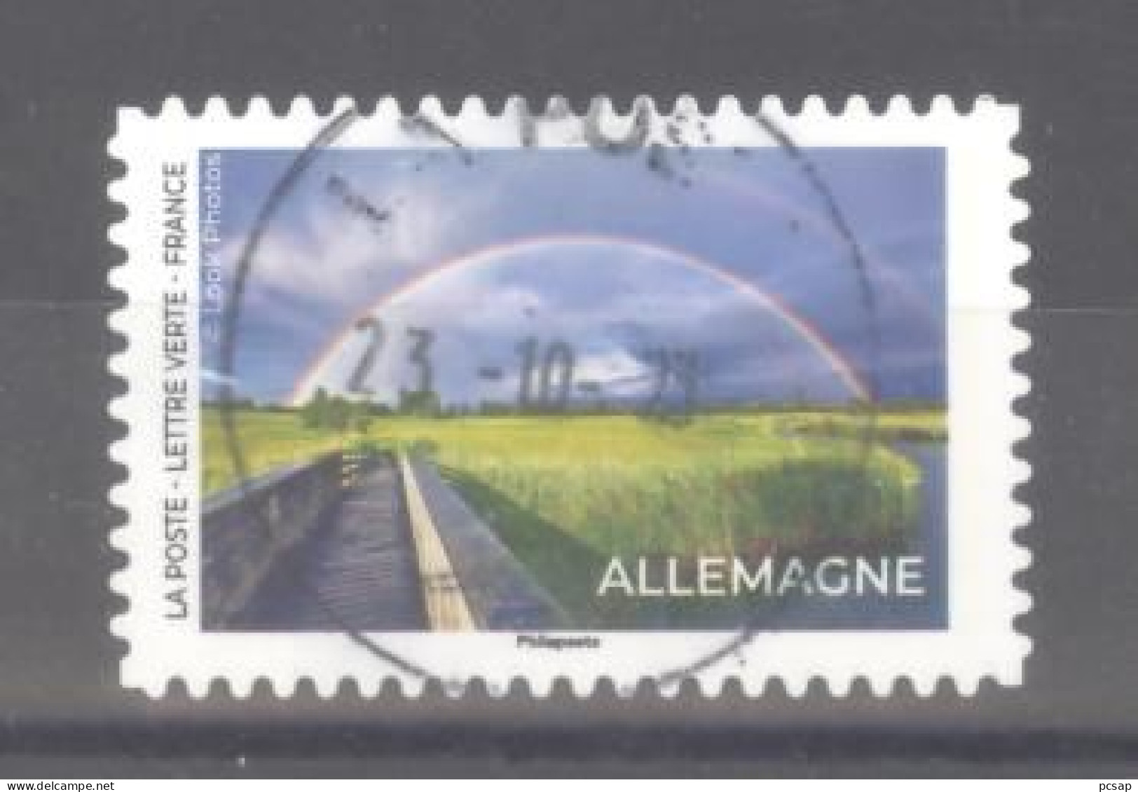 France Autoadhésif Oblitéré N°2234 (Entre Ciel Et Terre - Allemagne) (cachet Rond) - Used Stamps