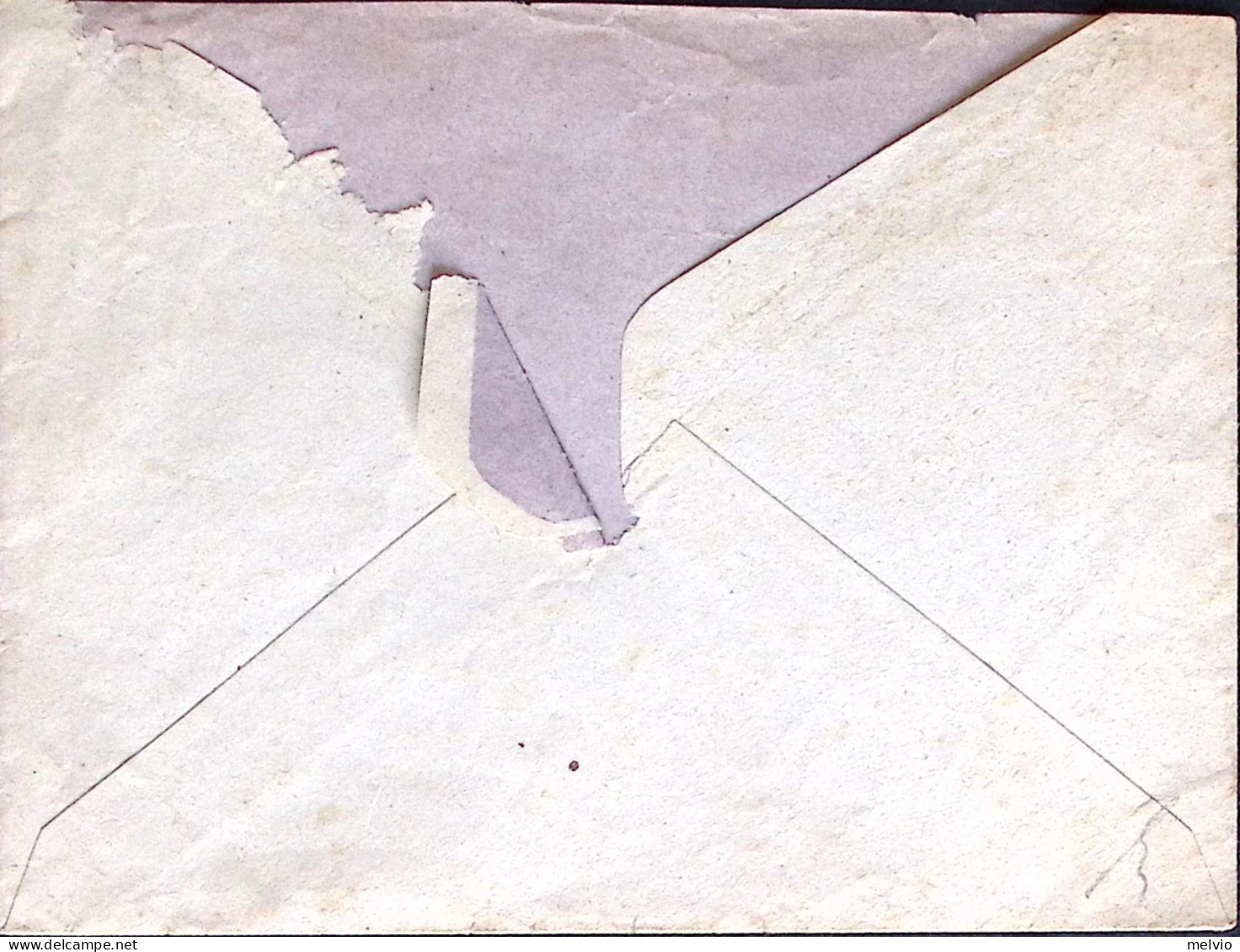 1947-A.M.G.-V.G. Democratica Sovrastampata Lire 4, Su Busta Monfalcone (1.3) - Poststempel