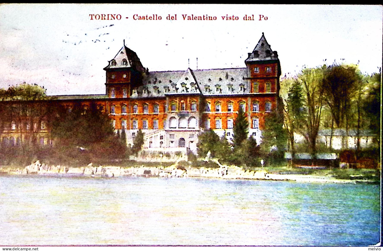 1915-TORINO Castello Del Valentino Viaggiata - Sonstige & Ohne Zuordnung