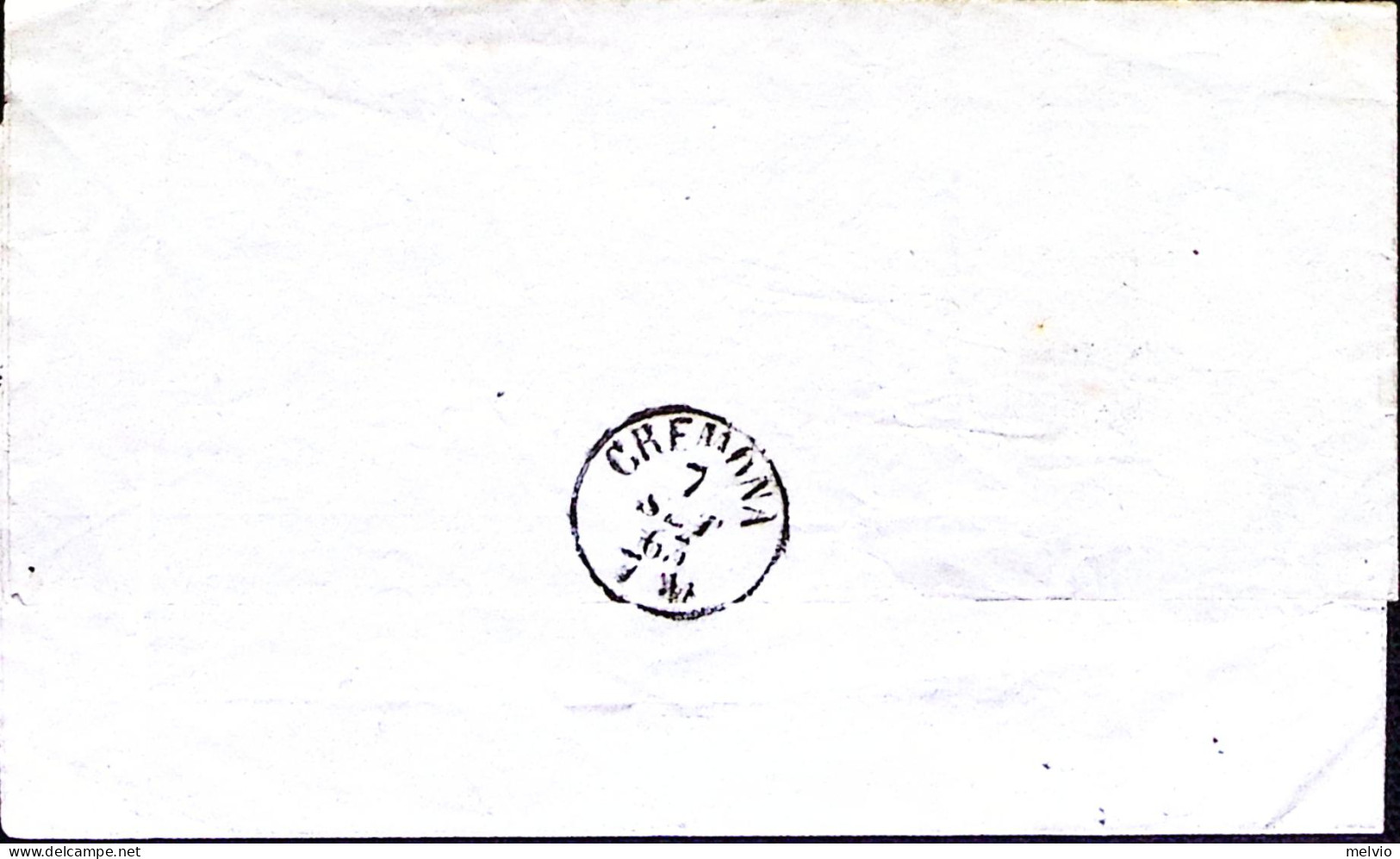 1863-FRANCOBOLLO PER STAMPE Coppia C.1 Su Stampato Milano (6.9) - Poststempel