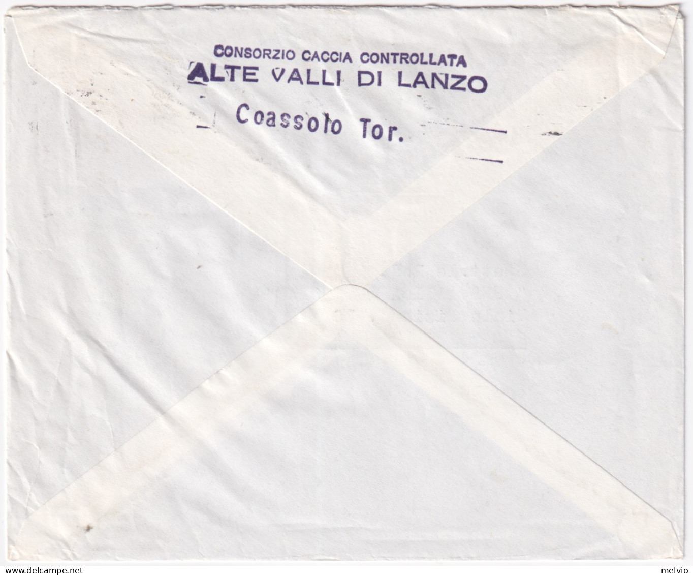 1967-XX REPUBBLICA Lire 25 (1125) Isolato Su Busta - 1961-70: Poststempel