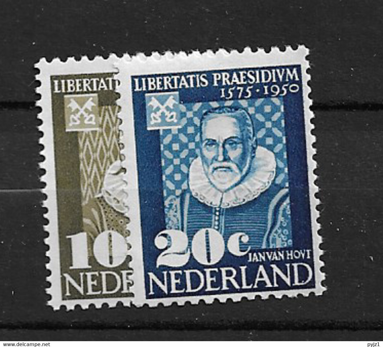 1950 MNH Netherlands, NVPH 561-62 Postfris** - Neufs