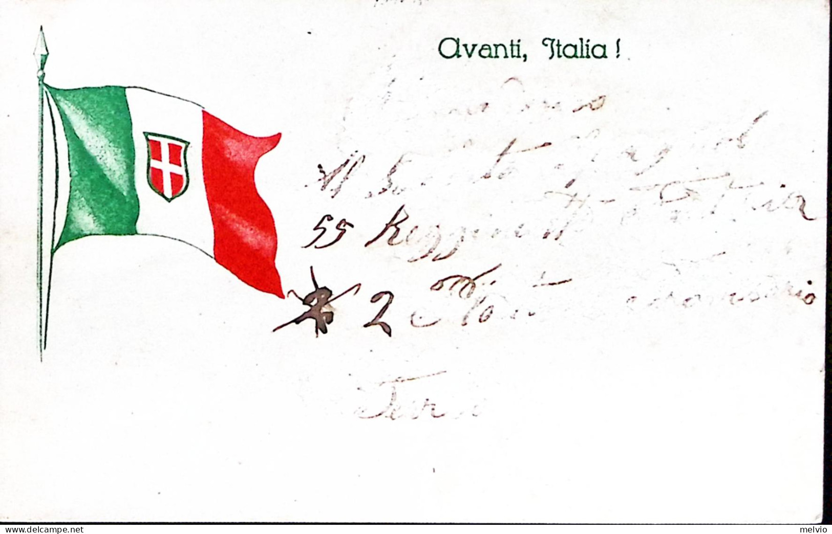 1915-Comitato Trevigiano Di Preparazione Civile Cartolina Franchigia Non Ufficia - Weltkrieg 1914-18
