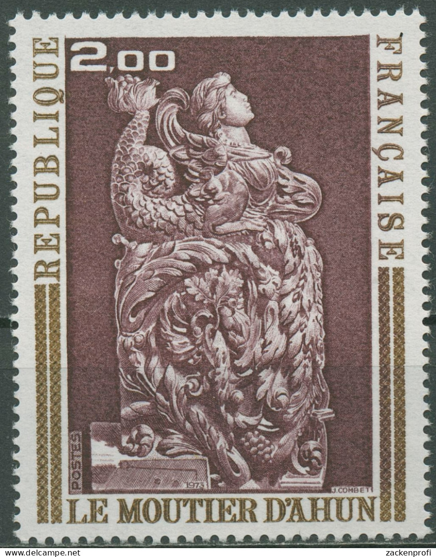 Frankreich 1973 Kunst Kloster Ahun Schnitzerei 1835 Postfrisch - Ungebraucht