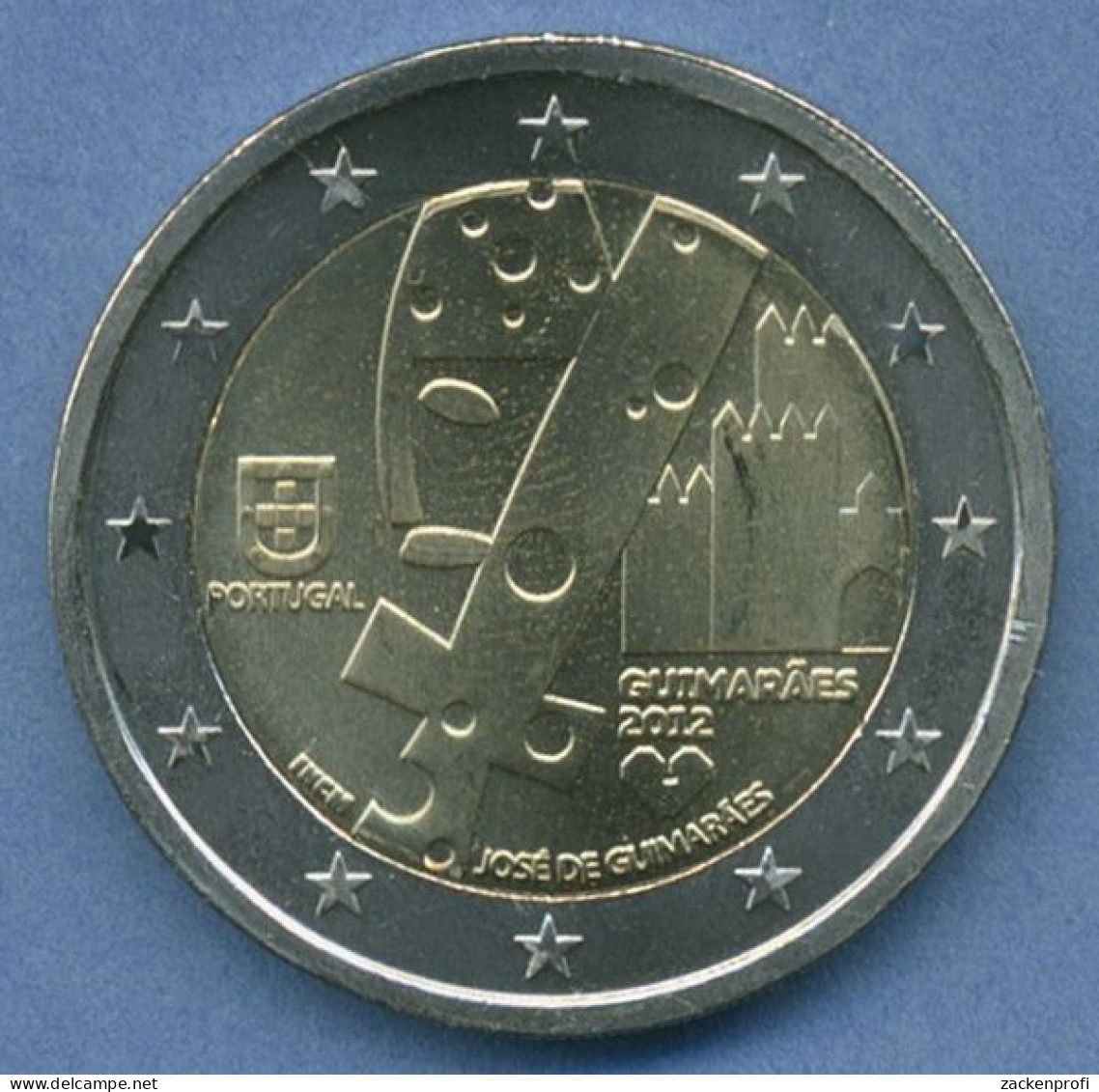 Portugal 2 Euro 2012 Kulturhauptstadt Guimaraes, Vz/st (m4925) - Portogallo