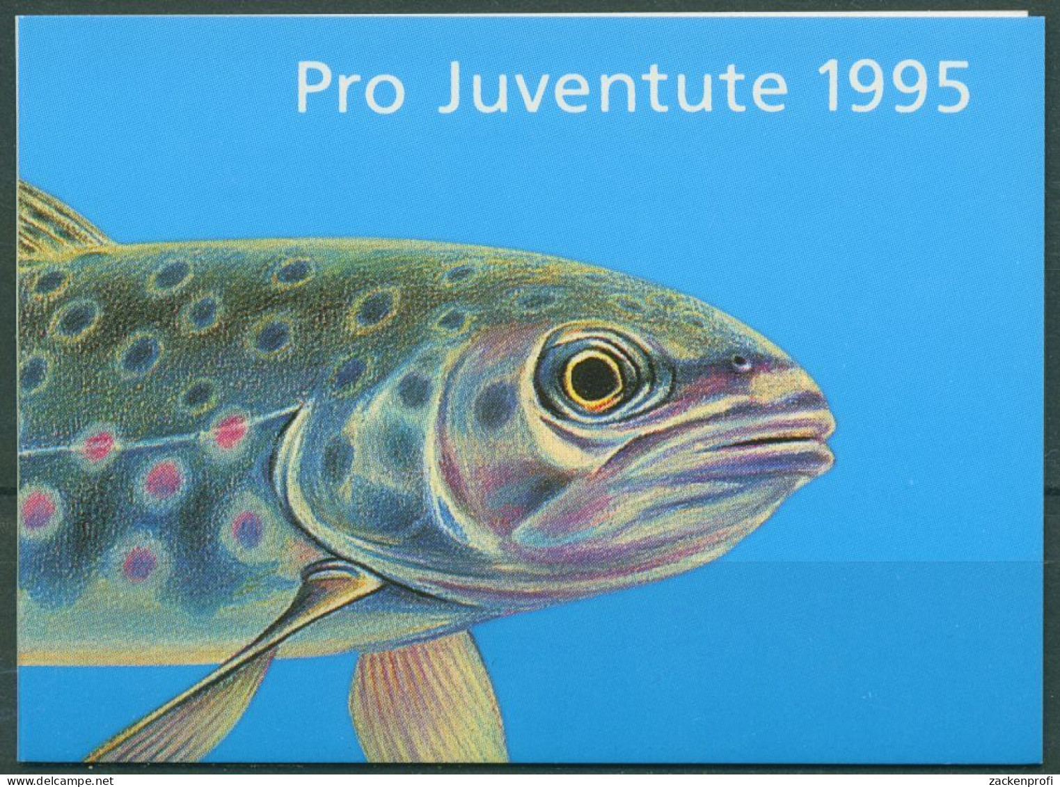 Schweiz 1995 Pro Juventute Tiere Fische Markenheftchen 0-103 Postfrisch (C62119) - Booklets