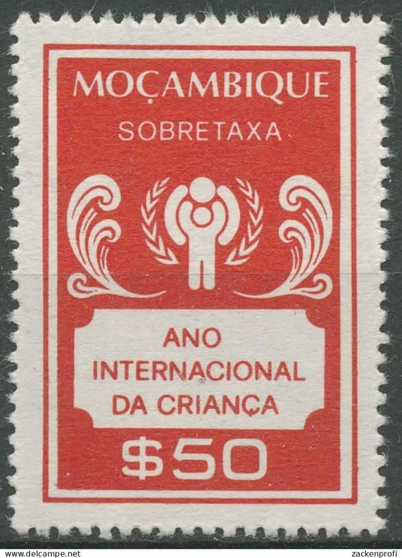 Mocambique 1979 Int. Jahr Des Kindes Zwangszuschlagsmarke 80 Postfrisch - Mozambico