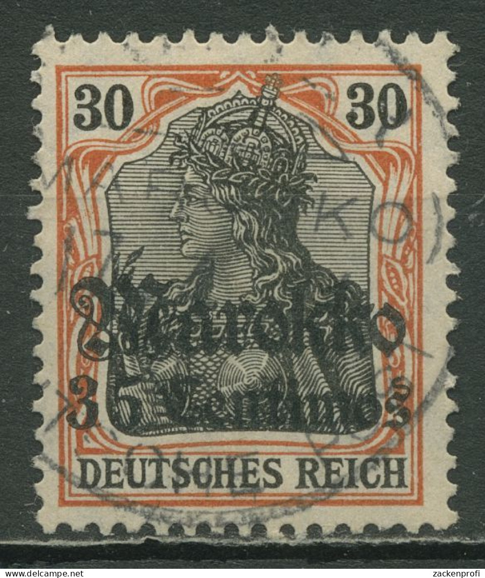 Deutsche Post In Marokko 1911/19 Germania Mit Aufdruck 51 X Gestempelt Geprüft - Marokko (kantoren)