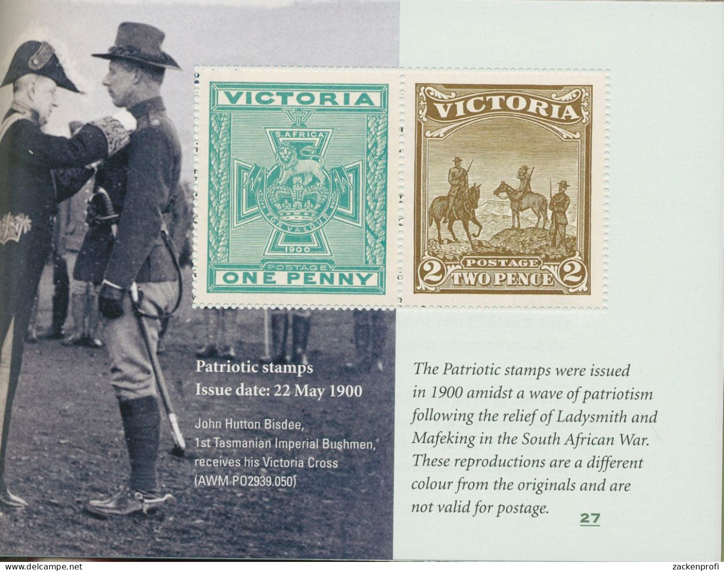 Australien 2005 Australia And War MH 210 Postfrisch (C29630) - Booklets