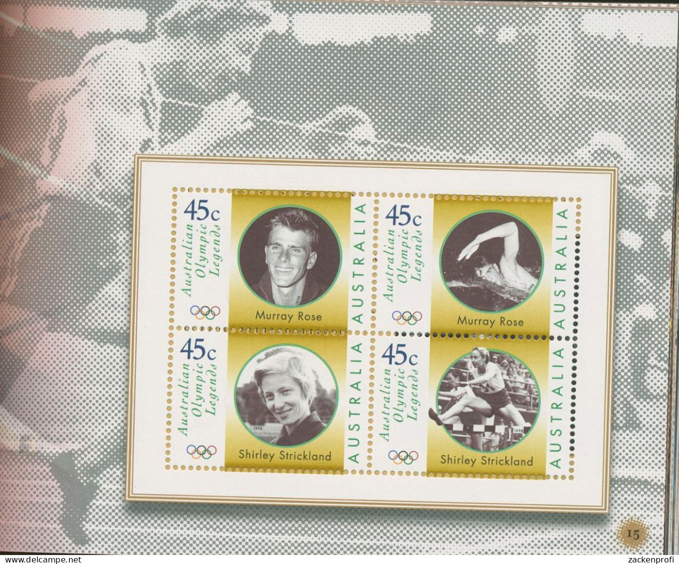 Australien 2007 10 J. Australian-Legend-Preis D. Post MH 260 Postfrisch (C40392) - Postzegelboekjes
